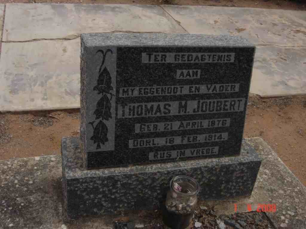 JOUBERT Thomas M. 1876-1914