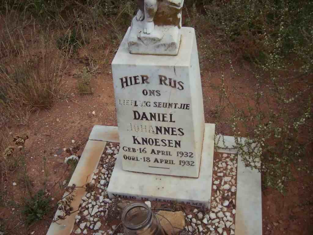 KNOESEN Daniel Johannes 1932-1932