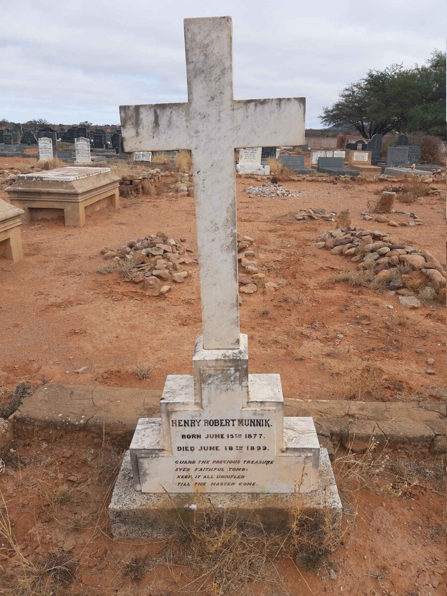 MUNNIK Henry Robert 1877-1899