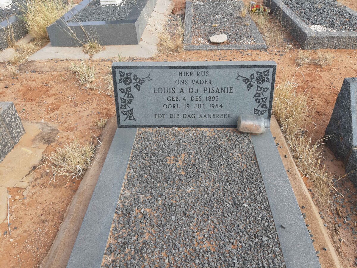 PISANIE Louis A., du 1893-1984