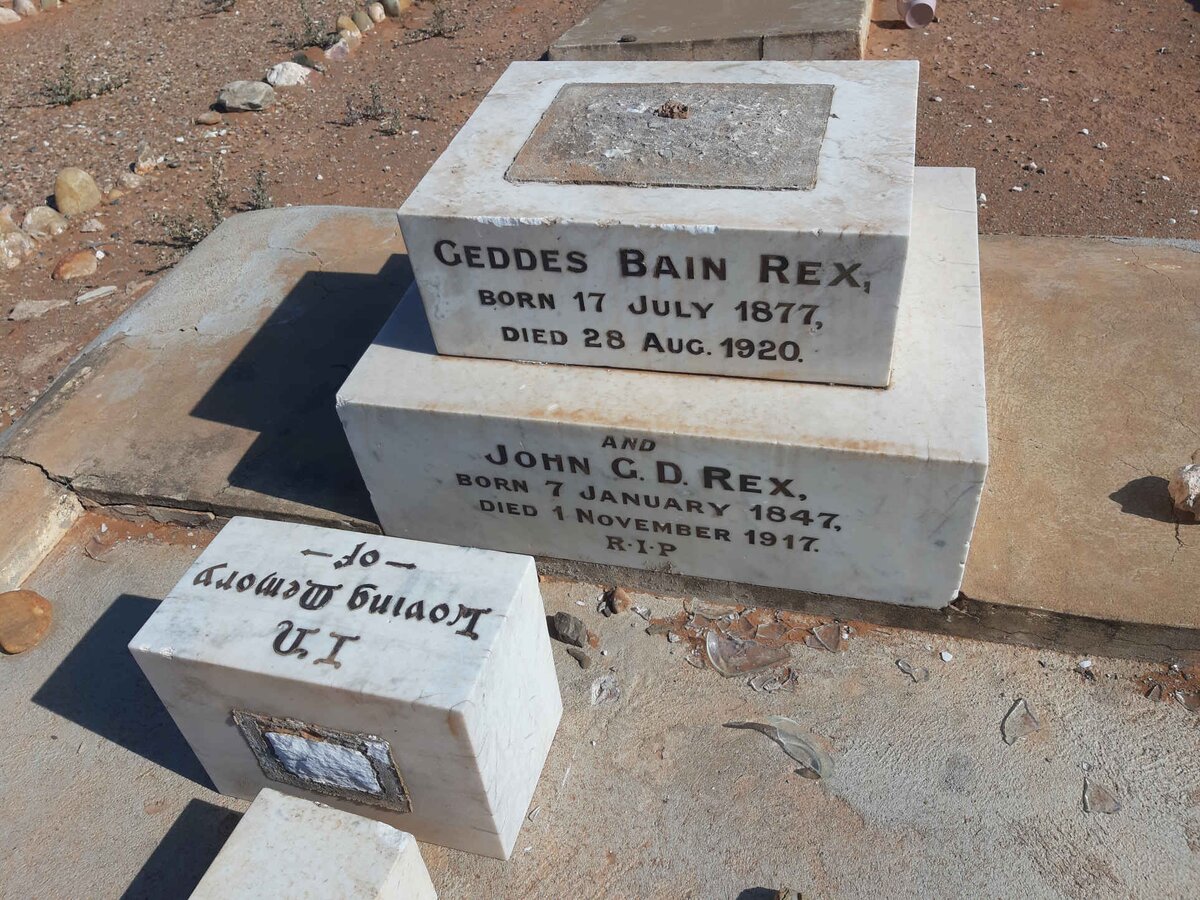 REX Geddes Bain 1877-1920 :: REX John G.D. 1847-1917