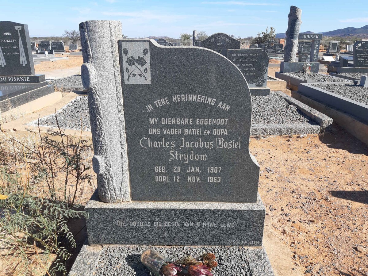 STRYDOM Charles Jacobus 1907-1963