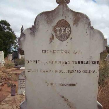 TERBLANCHE Daniel Johannes 1858-1918