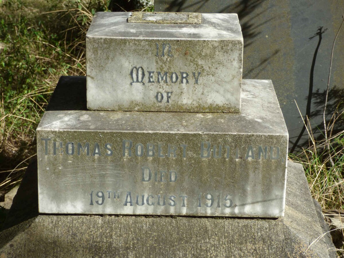 BUTLAND Thomas Robert -1915