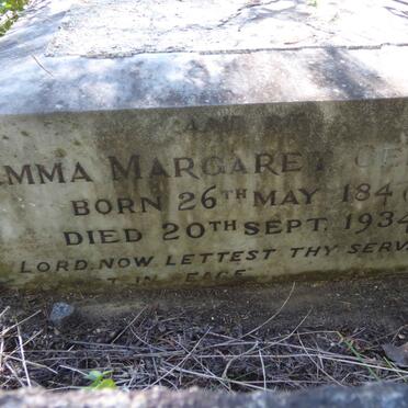 OEHLEY Emma Margaret 1847-1934