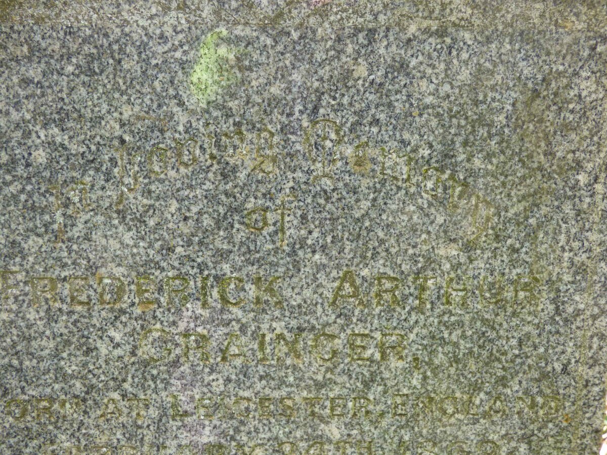 GRAINGER Frederick Arthur 1869-1916 _2