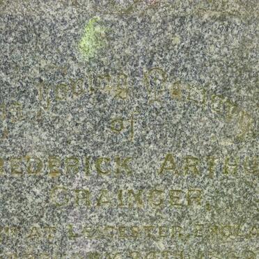 GRAINGER Frederick Arthur 1869-1916 _2