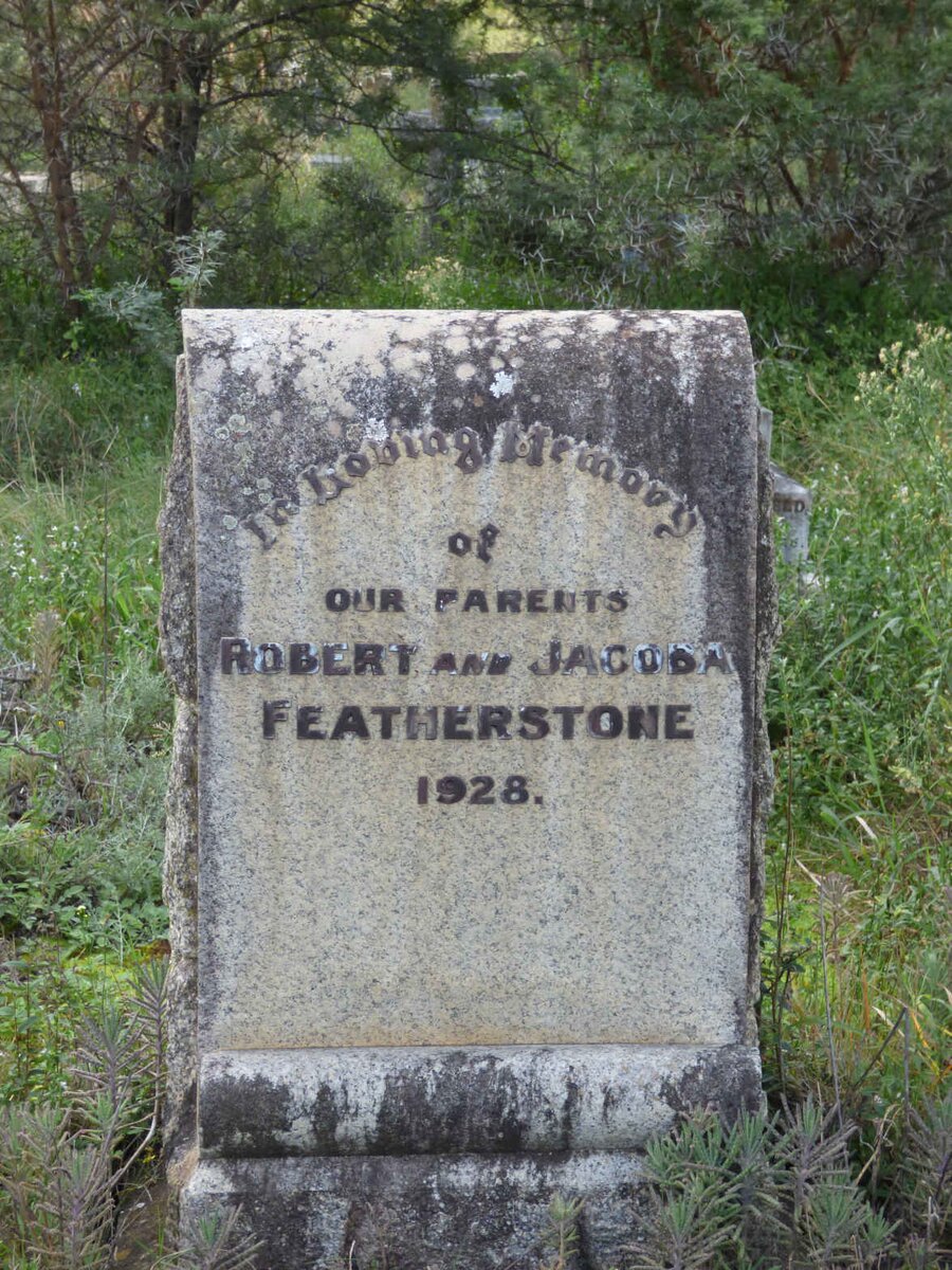 FEATHERSTONE Robert & Jacoba