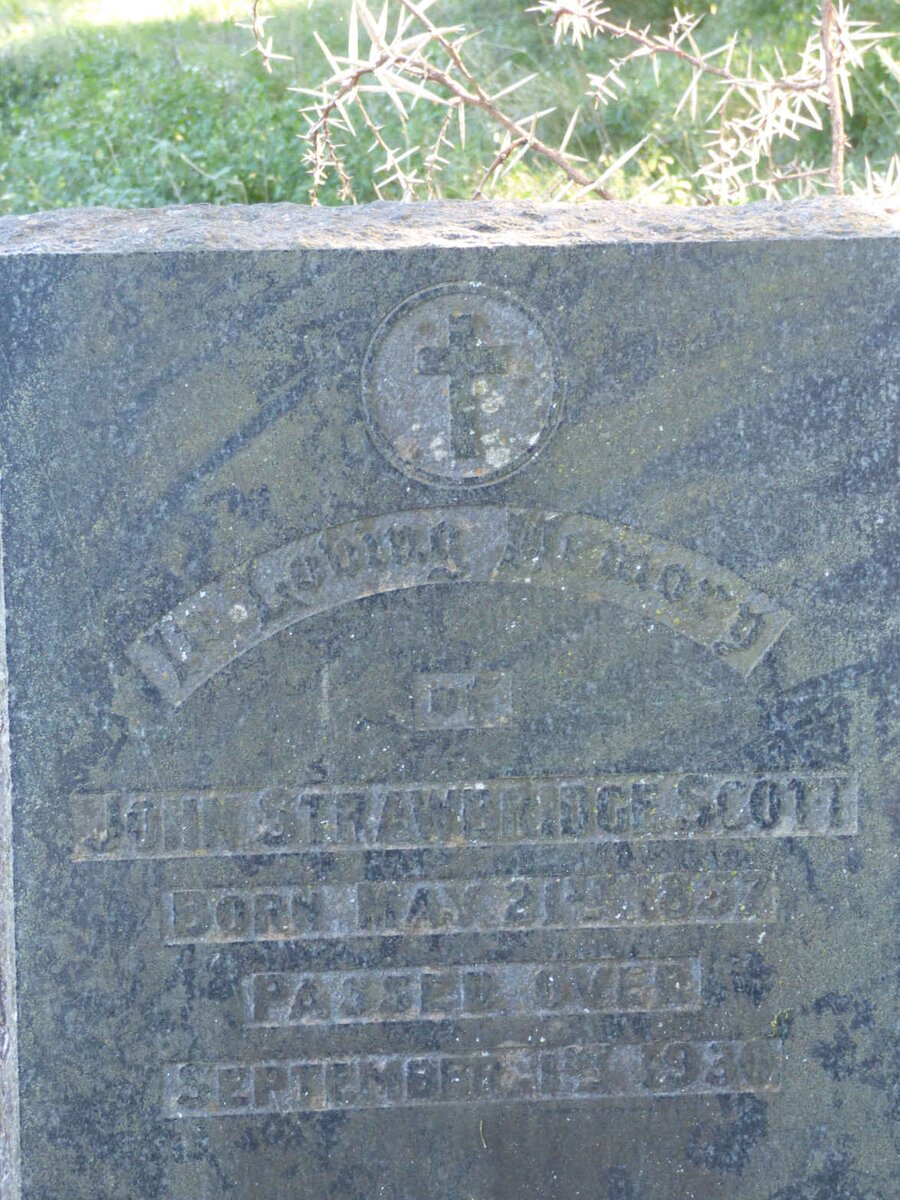 SCOTT John Strawbridge 1857-1930