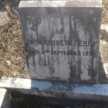 BERRY John Kenneth -1930