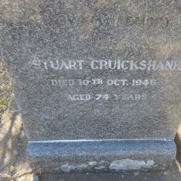 CRUICKSHANK Stuart -1946