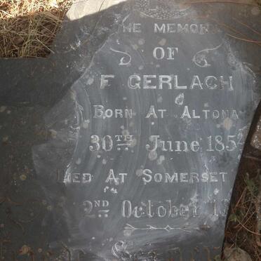 GERLACH F. 185?-18??