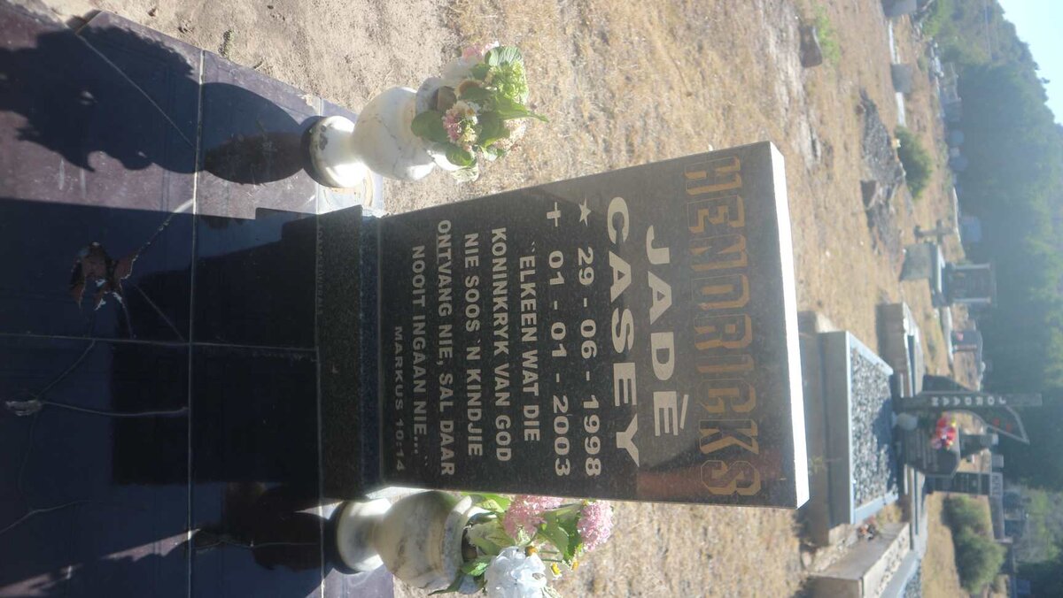 HENDRICKS Jadé Casey 1998-2003