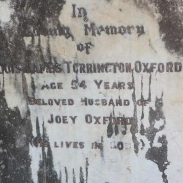 OXFORD Louis James Torrington