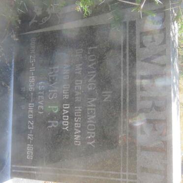 PEVERETT Revis P.R. 1936-1968