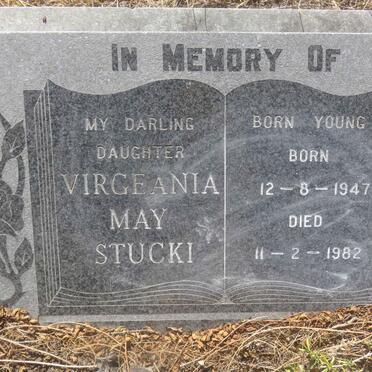 STUCKI Virgeania May 1947-1982