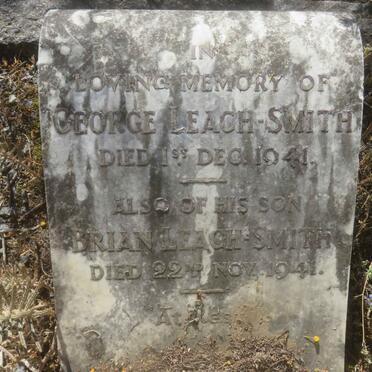 SMITH George, LEACH -1941 :: LEACH-SMITH Brian -1941