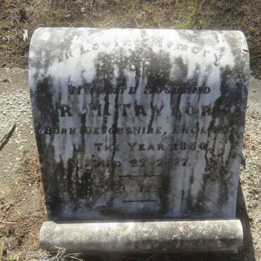 TAYLOR R.H. 1850-1927