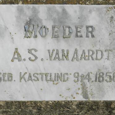 AARDT A.S., van nee KASTELING 1850