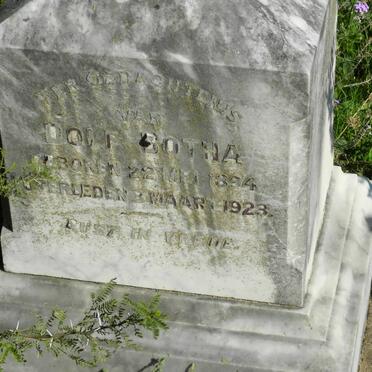 BOTHA Dolf 1894-1923