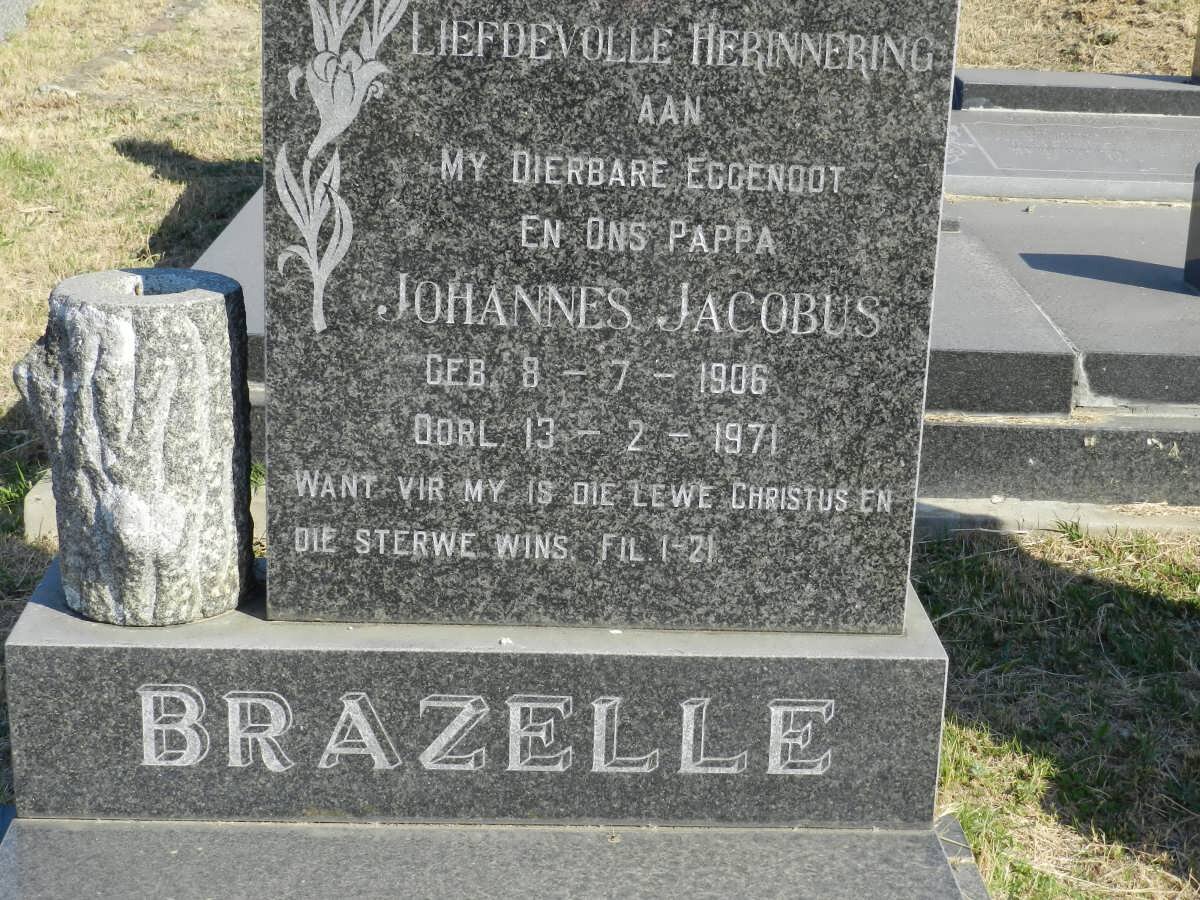 BRAZELLE Johannes Jacobus 1906-1971