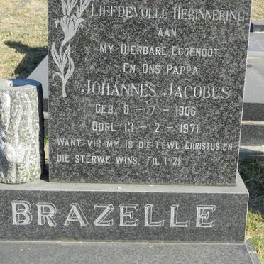 BRAZELLE Johannes Jacobus 1906-1971