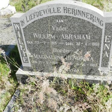 BOTHA Willem Abraham 1915-1966 &amp; Magdalena Hendrina 1918-1989