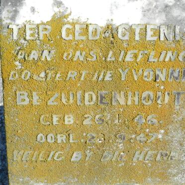 BEZUIDENHOUT Yvonne 1946-1947