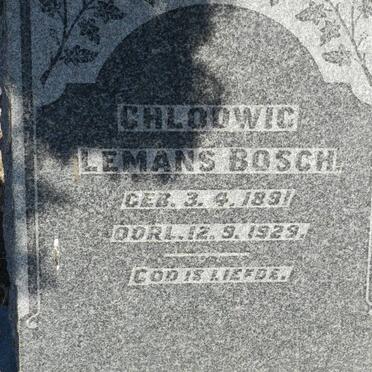 BOSCH Chlodwig Lemans 1891-1929