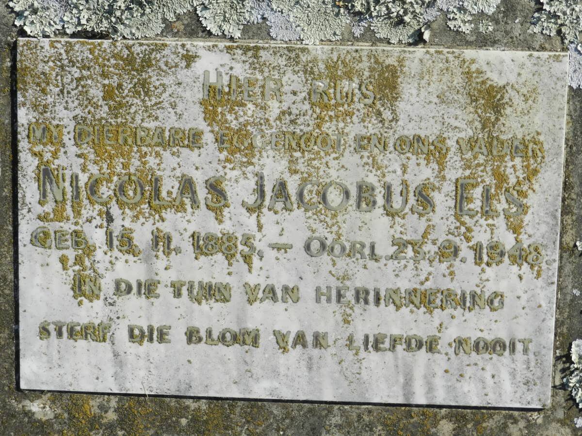 ELS Nicolas Jacobus 1885-1948