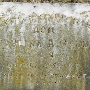 HALL Carlina L. 1926-1926
