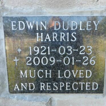 HARRIS Edwin Dudley 1921-2009