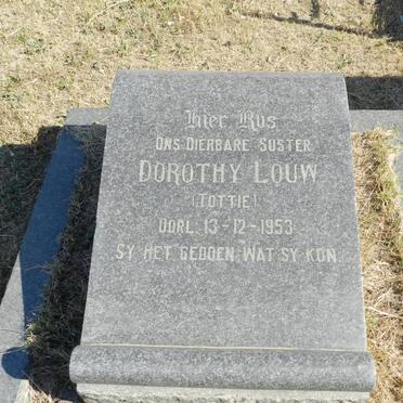 LOUW Dorothy -1953