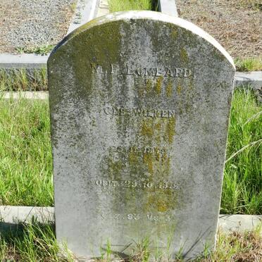 LOMBARD M.P. nee WILKEN 1875-1918