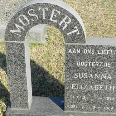 MOSTERT Susanna Elizabeth 1983-1984
