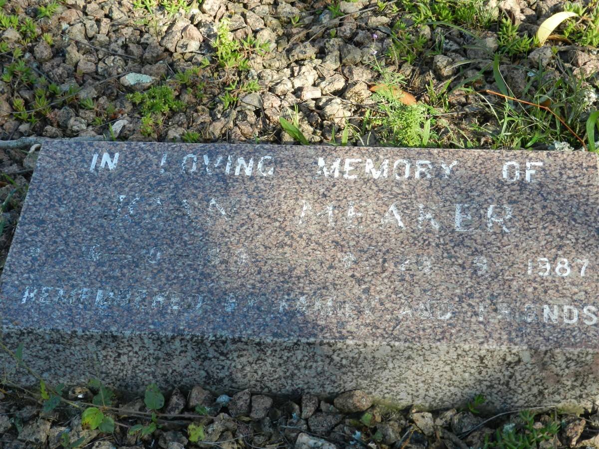 MEAKER Joan 1919-1987