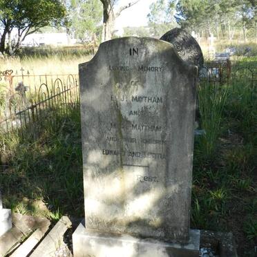 MAYTHAM E.J. &amp; M.A. :: MAYTHAM Edward :: MAYTHAM Letitia