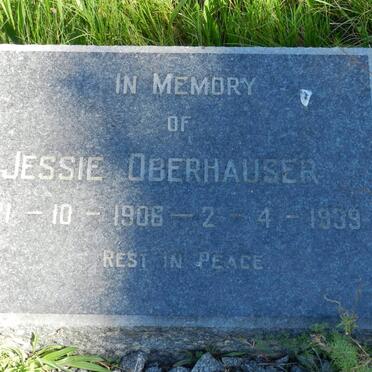 OBERHAUSER Jessie 1906-1939