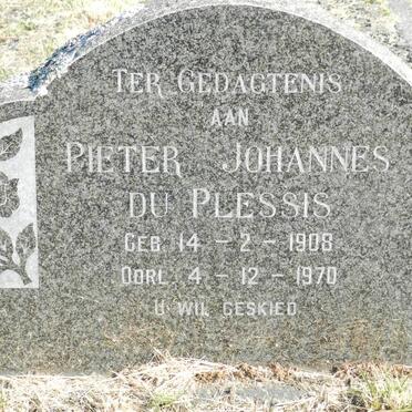 PLESSIS Pieter Johannes, du 1908-1970