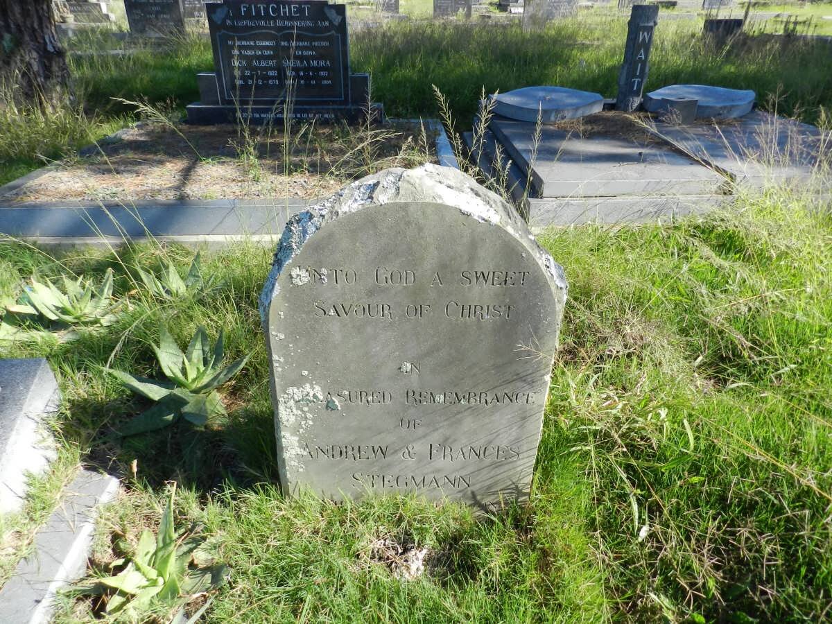 STEGMANN Andrew &amp; Frances