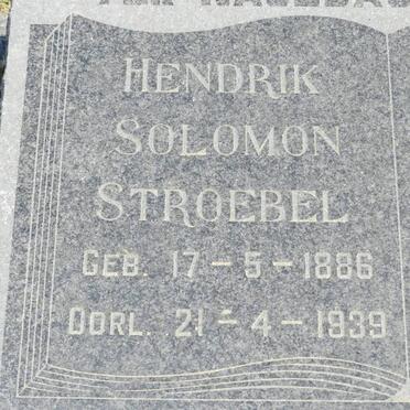 STROEBEL Hendrik Solomon 1886-1939