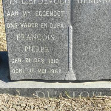 TOIT Francois Petrus, du 1913-1982