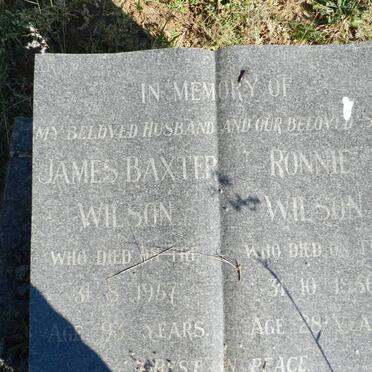 WILSON James Baxter -1957 :: WILSON Ronnie -1956