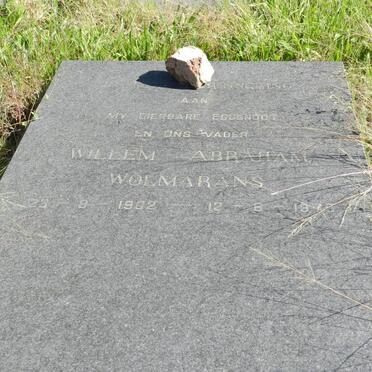 WOLMARANS Willem Abraham 1902-1979