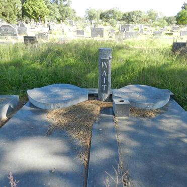 WAIT Petrus Johannes Christiaan 1916-1980 &amp; Helena Catharina Hurter ELS 1924-2001