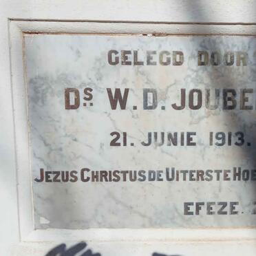 2. Hoeksteen 1913 - Ds. W.D. JOUBERT