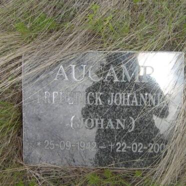 AUCAMP Frederick Johannes 1942-200?