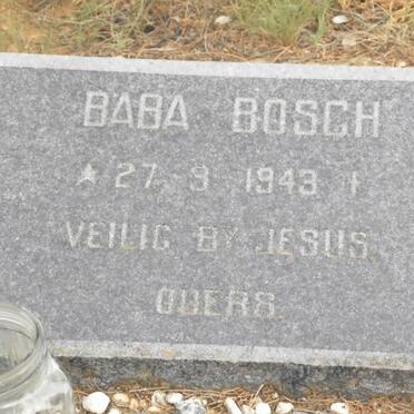 BOSCH Baba -1943