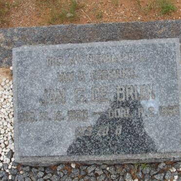 BRUIN Jan G., de 1893-1960