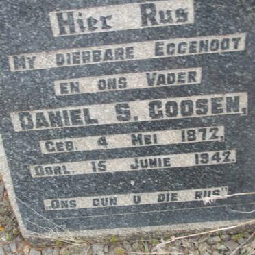 GOOSEN Daniel S. 1872-1942